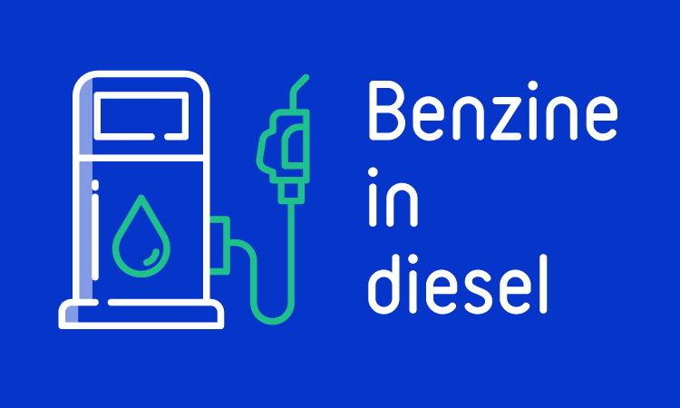 benzine in diesel fuel fixer express